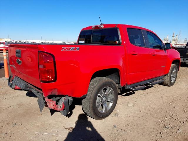 1GCGSDEN3K1119548 - 2019 CHEVROLET COLORADO Z71 RED photo 3