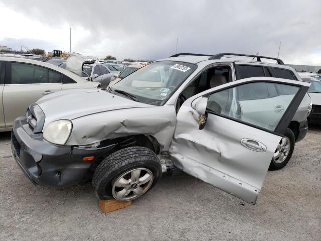 KM8SC73D56U112474 - 2006 HYUNDAI SANTA FE GLS SILVER photo 1