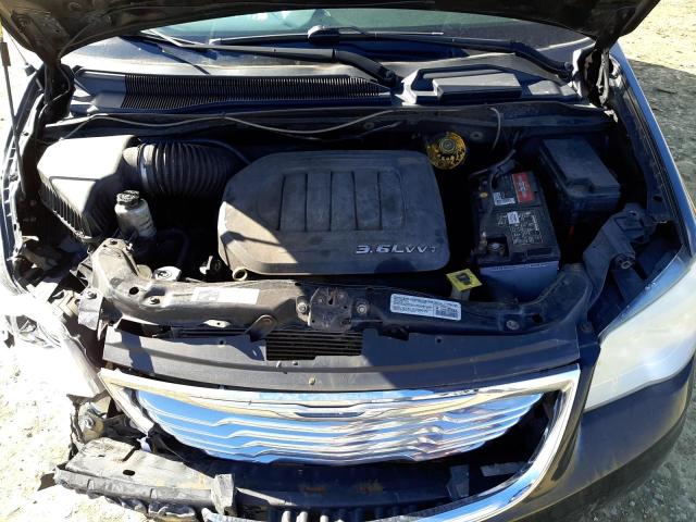 2C4RC1BG5ER449329 - 2014 CHRYSLER TOWN & COU TOURING Schwarz Foto 12