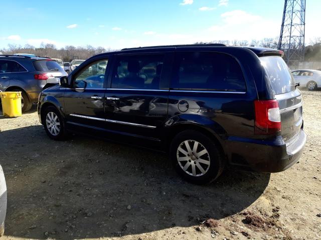 2C4RC1BG5ER449329 - 2014 CHRYSLER TOWN & COU TOURING Schwarz Foto 2