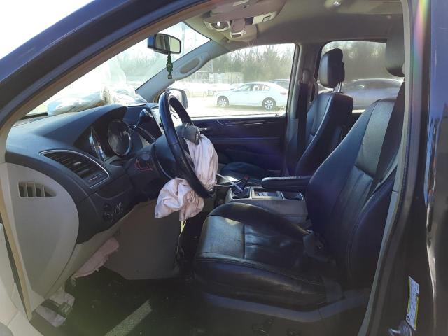 2C4RC1BG5ER449329 - 2014 CHRYSLER TOWN & COU TOURING Schwarz Foto 7