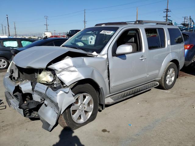 5N1AR18U88C647260 - 2008 NISSAN PATHFINDER SILVER photo 1