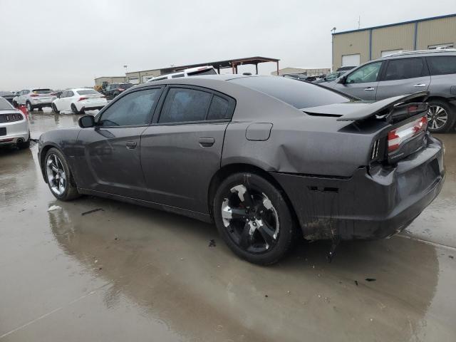 2C3CDXCT0EH371070 - 2014 DODGE CHARGER R/T GRAY photo 2