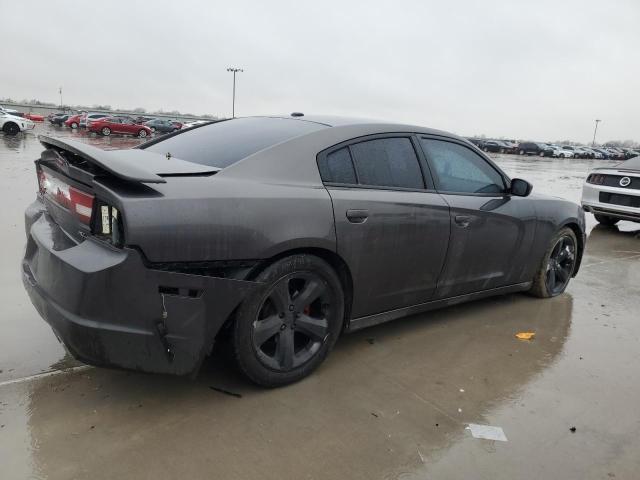 2C3CDXCT0EH371070 - 2014 DODGE CHARGER R/T GRAY photo 3