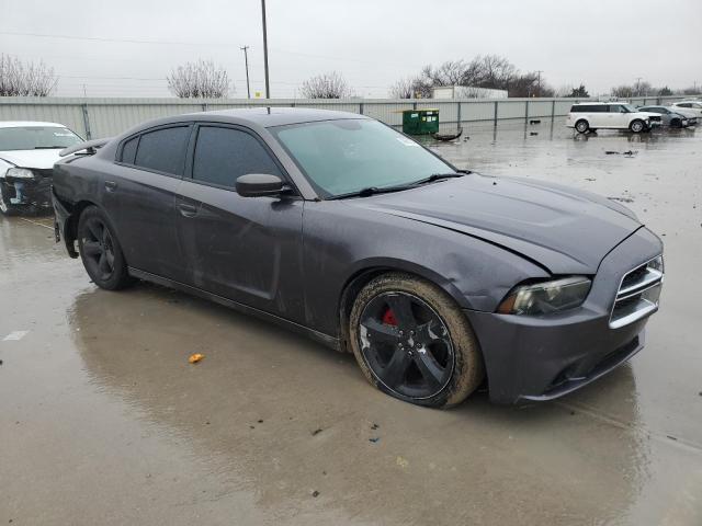 2C3CDXCT0EH371070 - 2014 DODGE CHARGER R/T GRAY photo 4