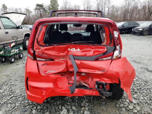 KNDJ63AU0N7155698 - 2022 KIA SOUL GT LINE RED photo 6