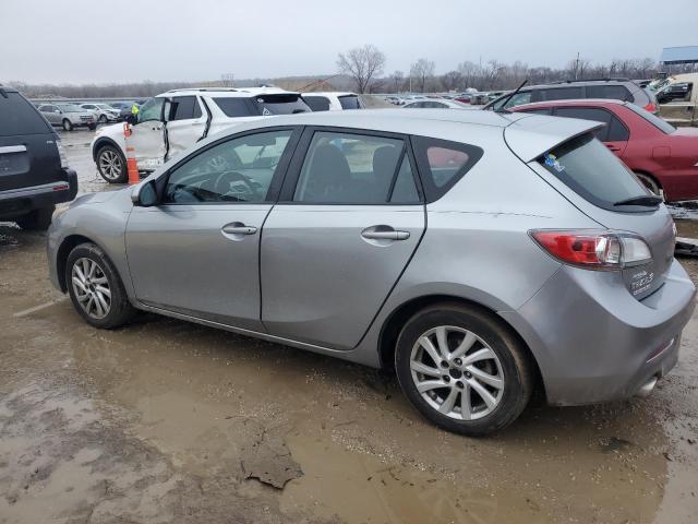 JM1BL1L89C1633716 - 2012 MAZDA 3 I GRAY photo 2