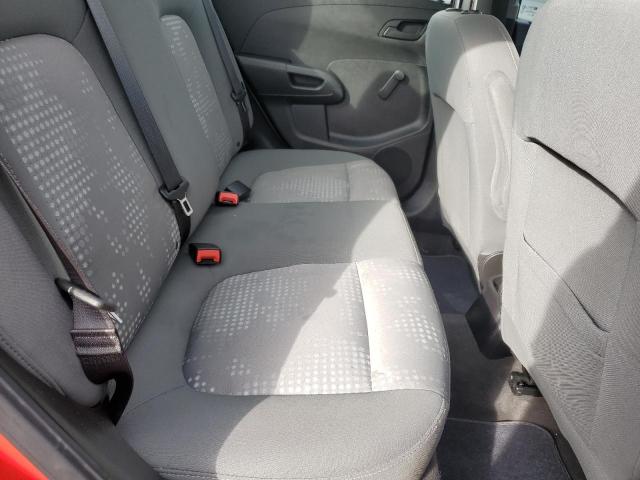 1G1JA5SH9G4153845 - 2016 CHEVROLET SONIC LS 红色 照片 10