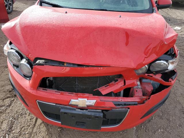 1G1JA5SH9G4153845 - 2016 CHEVROLET SONIC LS RED photo 11