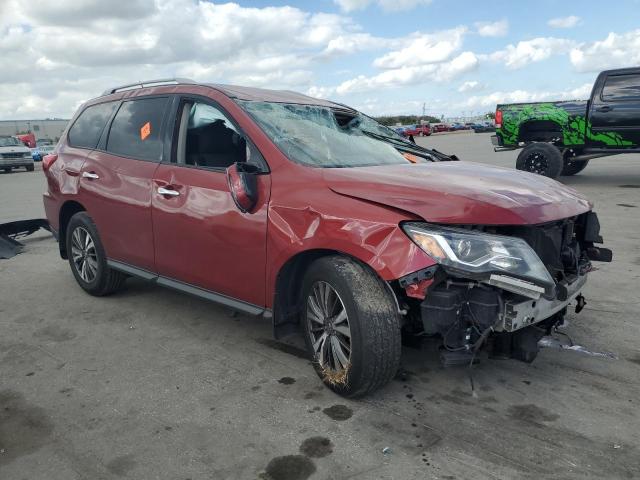 5N1DR2MNXHC646158 - 2017 NISSAN PATHFINDER S RED photo 4