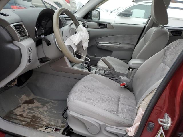 JF2SH6BC0AH775849 - 2010 SUBARU FORESTER XS Bordo foto 7