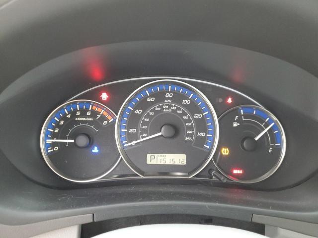 JF2SH6BC0AH775849 - 2010 SUBARU FORESTER XS Bordo foto 9