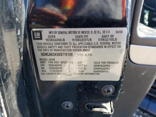 3GNCA63X88S716128 - 2008 CHEVROLET HHR SS 黑色 照片 12