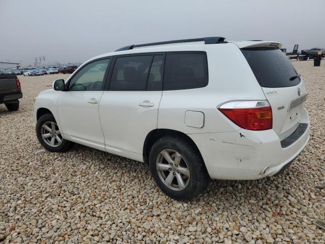 JTEES41A682056874 - 2008 TOYOTA HIGHLANDER WHITE photo 2