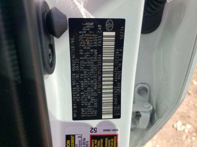 4T1G11AK1PU735554 - 2023 TOYOTA CAMRY SE NIGHT SHADE WHITE photo 12