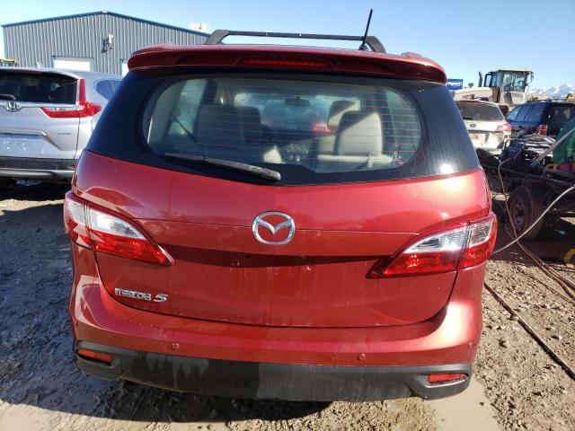 JM1CW2CL8D0149632 - 2013 MAZDA 5 RED photo 6