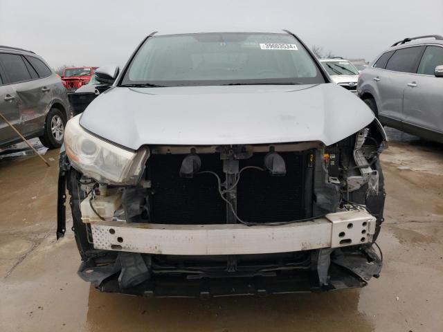 5TDZKRFH7ES006479 - 2014 TOYOTA HIGHLANDER LE SILVER photo 5