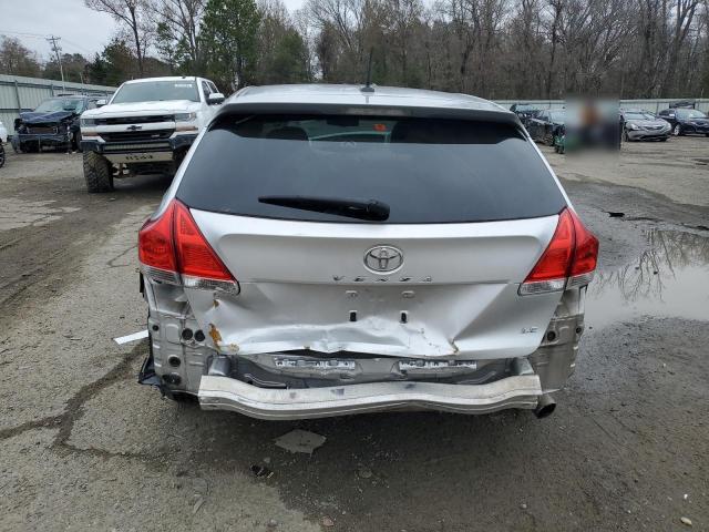 4T3ZA3BB1CU056999 - 2012 TOYOTA VENZA LE SILVER photo 6