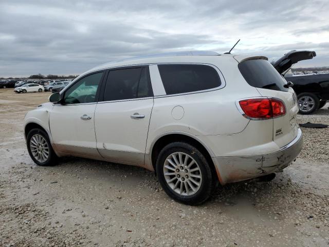 5GAKRBED7BJ145752 - 2011 BUICK ENCLAVE CXL WHITE photo 2