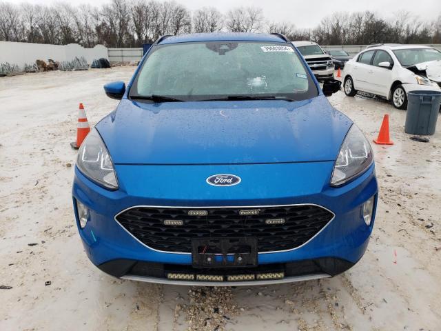 1FMCU0H65MUA57024 - 2021 FORD ESCAPE SEL BLUE photo 5