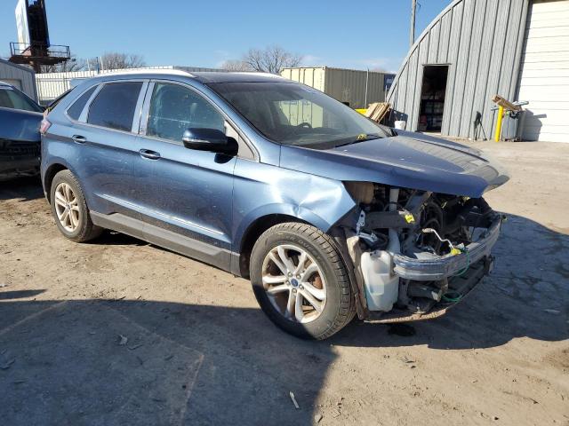 2FMPK3J95KBC27012 - 2019 FORD EDGE SEL BLUE photo 4