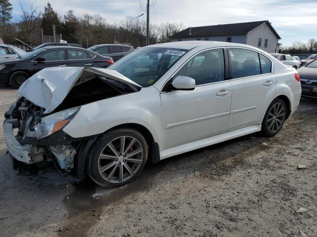 4S3BMBH63E3017639 - 2014 SUBARU LEGACY 2.5I SPORT WHITE photo 1