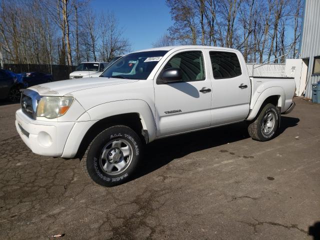 5TEJU62N57Z434901 - 2007 TOYOTA TACOMA DOUBLE CAB PRERUNNER WHITE photo 1