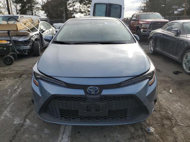 JTDEBRBE9LJ027614 - 2020 TOYOTA COROLLA LE BLUE photo 5