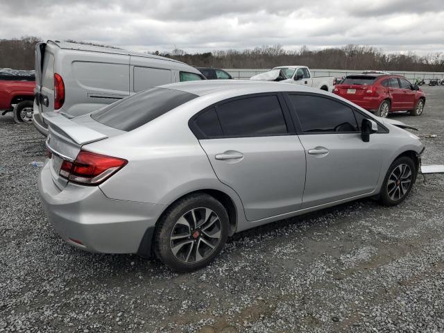 19XFB2F50DE095403 - 2013 HONDA CIVIC LX SILVER photo 3