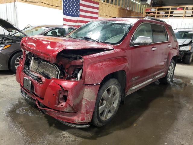 2GKFLZE30D6367619 - 2013 GMC TERRAIN DENALI RED photo 1