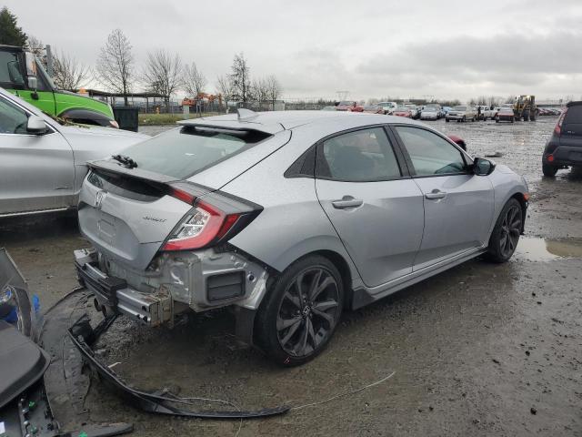 SHHFK7H42KU409737 - 2019 HONDA CIVIC SPORT SILVER photo 3