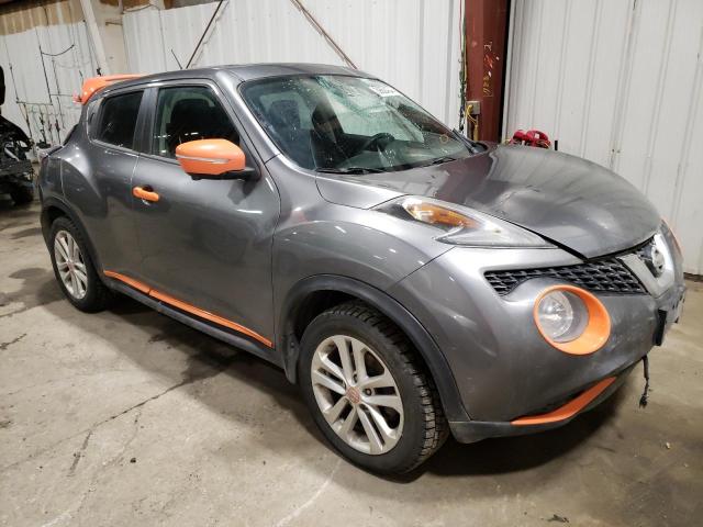 JN8AF5MV0FT550994 - 2015 NISSAN JUKE S GRAY photo 4