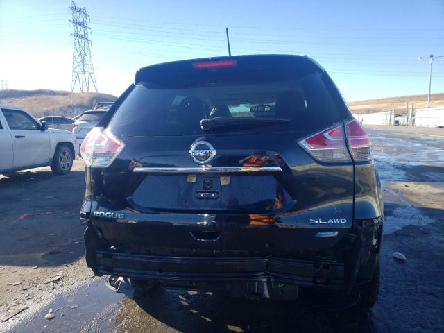 5N1AT2MV0EC829696 - 2014 NISSAN ROGUE S BLACK photo 6