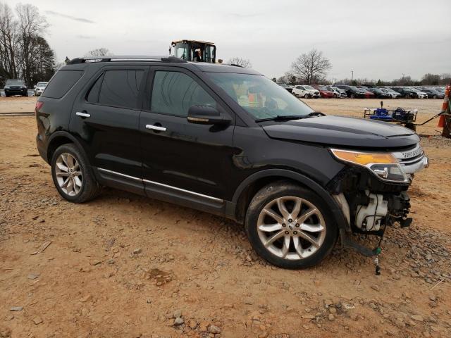 1FM5K7D86DGA10243 - 2013 FORD EXPLORER XLT BLACK photo 4