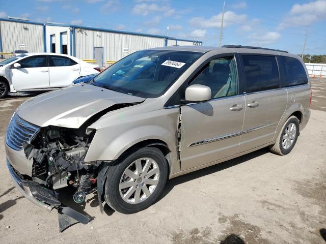 2C4RC1BGXDR646186 - 2013 CHRYSLER TOWN & COU TOURING TAN photo 1