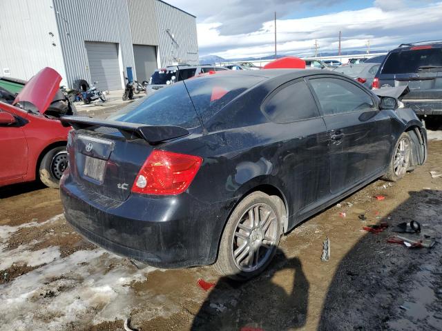 JTKDE177370181299 - 2007 TOYOTA SCION TC BLACK photo 3
