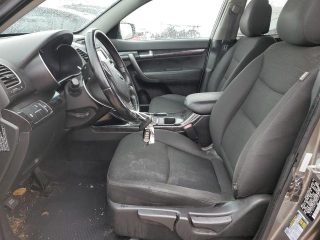 5XYKTCA65EG464746 - 2014 KIA SORENTO LX SILVER photo 7