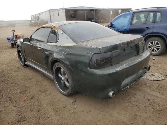 1FAFP40473F351740 - 2003 FORD MUSTANG GREEN photo 2