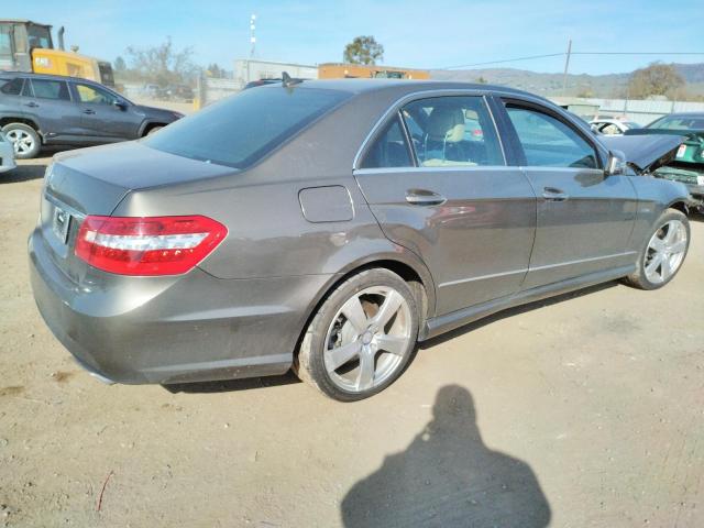 WDDHF5KB9CA568913 - 2012 MERCEDES-BENZ E 350 GRAY photo 3