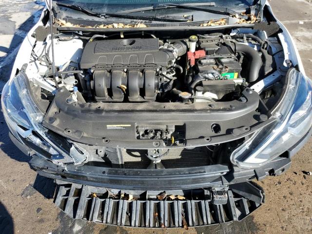 3N1AB7AP3KY244224 - 2019 NISSAN SENTRA S WHITE photo 11