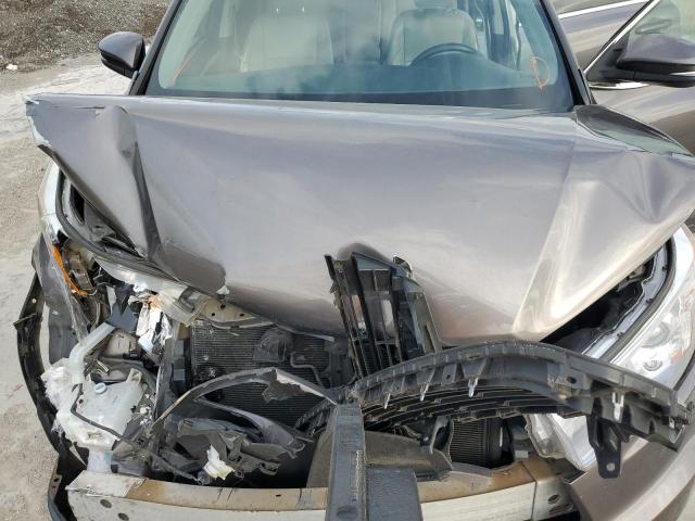 5TDJKRFH1GS326770 - 2016 TOYOTA HIGHLANDER XLE CHARCOAL photo 12