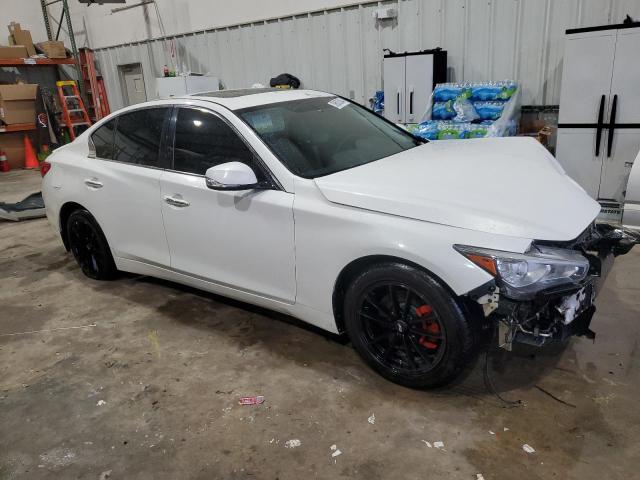 JN1BV7AR2EM706180 - 2014 INFINITI Q50 BASE WHITE photo 4