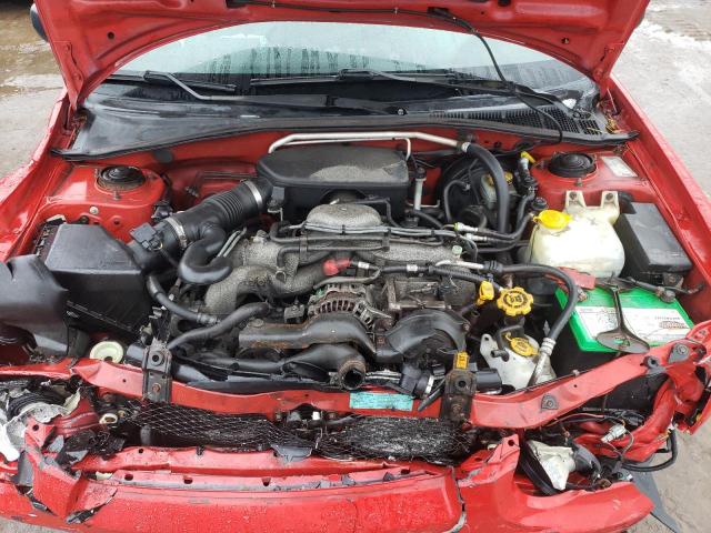 JF1GG67545H800085 - 2005 SUBARU IMPREZA RS RED photo 11