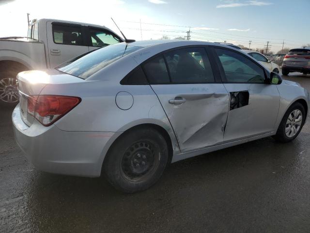 1G1PA5SHXD7168939 - 2013 CHEVROLET CRUZE LS SILVER photo 3