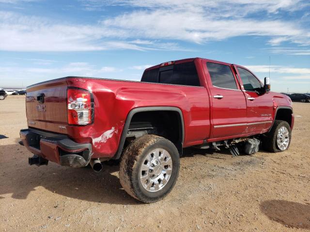 1GT12SEY6KF152860 - 2019 GMC SIERRA K2500 DENALI BURGUNDY photo 3