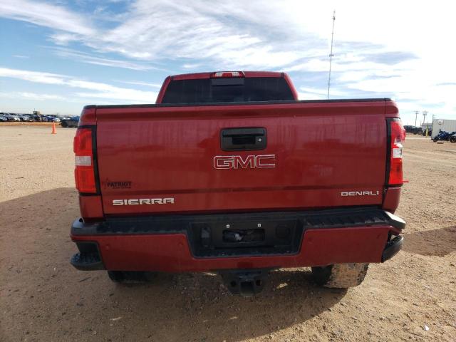 1GT12SEY6KF152860 - 2019 GMC SIERRA K2500 DENALI BURGUNDY photo 6