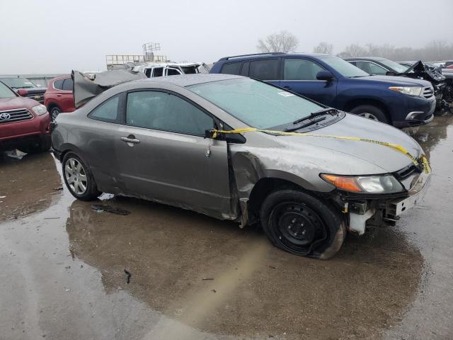 2HGFG11668H512255 - 2008 HONDA CIVIC LX GRAY photo 4