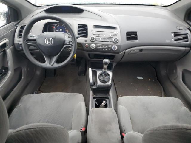 2HGFG11668H512255 - 2008 HONDA CIVIC LX GRAY photo 8