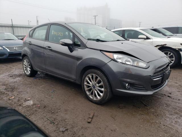 3FADP4EJ1EM179245 - 2014 FORD FIESTA SE GRAY photo 4