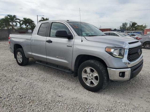 5TFUY5F17KX834509 - 2019 TOYOTA TUNDRA DOUBLE CAB SR/SR5 SILVER photo 4